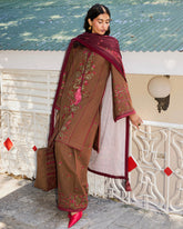 Autumn Winter '24 | Hazel | 3PC Embroidered Khaddar Suit